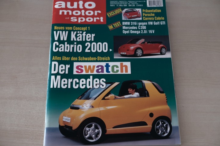 Deckblatt Auto Motor und Sport (06/1994)